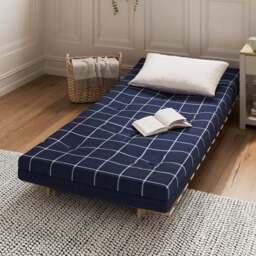 Mito Window Pane Check Single Futon - thumbnail 2