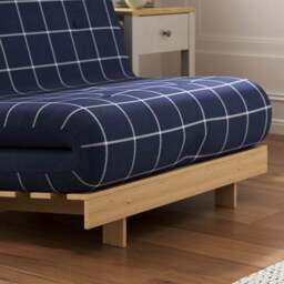 Mito Window Pane Check Single Futon - thumbnail 5