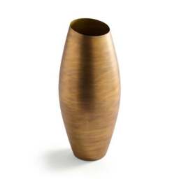 Curved Metal Bullet Vase - thumbnail 3