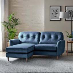 Sven Opulent Velvet Reversible Corner Chaise Sofa - thumbnail 3