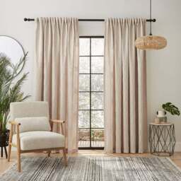 Brixton Unlined Slot Top Curtains - thumbnail 2