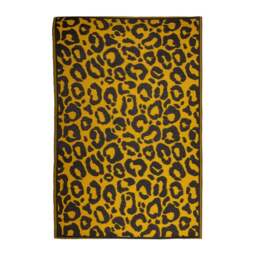 Fallen Fruits Leopard Outdoor Rug