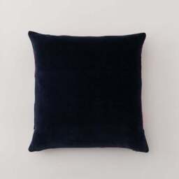 Clara Cubed Patchwork Cotton Velvet Square Cushion - thumbnail 5