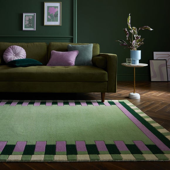 Kai Wool Border Rug - image 1
