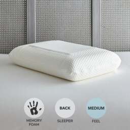 Gel Fusion Memory Foam Back Sleeper Pillow - thumbnail 1