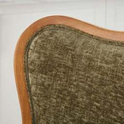 Betty Counter Height Bar Stool, Soft Chenille - thumbnail 3