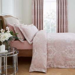 Dorma Cassiel 100% Cotton Duvet Cover & Pillowcase Set - thumbnail 3