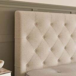 Emberly Chenille Bed Frame - thumbnail 5