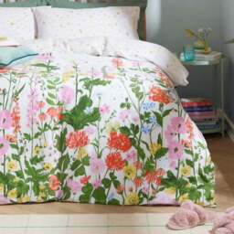 furn. Cottage Garden Polycotton Duvet Cover & Pillowcase Set - thumbnail 4