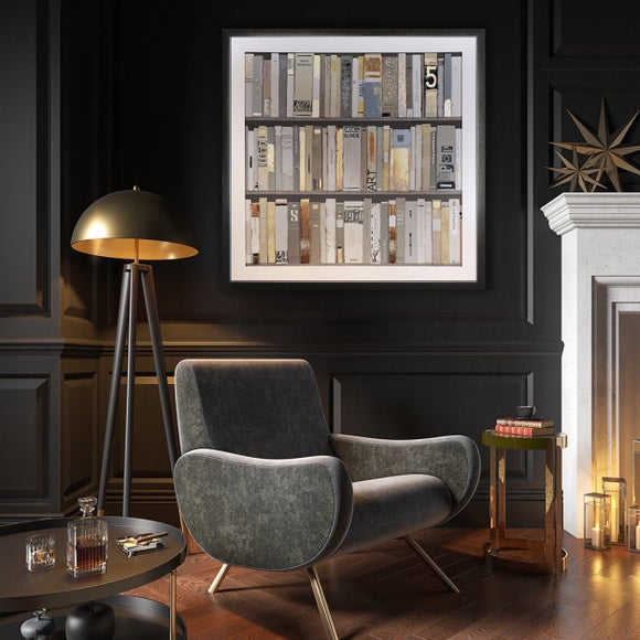 Cedar & Sage The Library Framed Print - image 1
