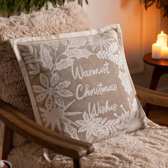 Paoletti Winter Warmest Wishes Cushion Cover - image 1
