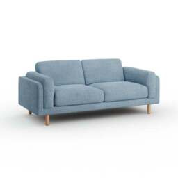 Newton Chunky Tonal Weave 3 Seater Sofa - thumbnail 6