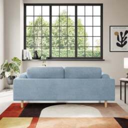 Newton Chunky Tonal Weave 3 Seater Sofa - thumbnail 3