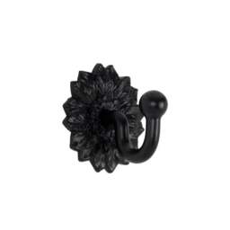 Leaf Backplate Curtain Tieback Hooks