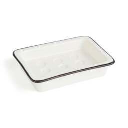 Enamel Ceramic Soap Dish - thumbnail 2