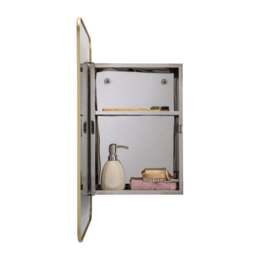Croydex Metal Framed Bathroom Wall Cabinet - thumbnail 5