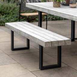 Cedar & Sage Sarno Outdoor Dining Bench - thumbnail 1