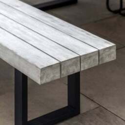 Cedar & Sage Sarno Outdoor Dining Bench - thumbnail 2