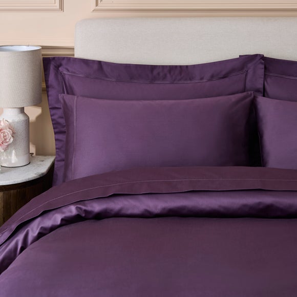 Dorma 800 Thread Count 100% Cotton Sateen Standard Pillowcase - image 1