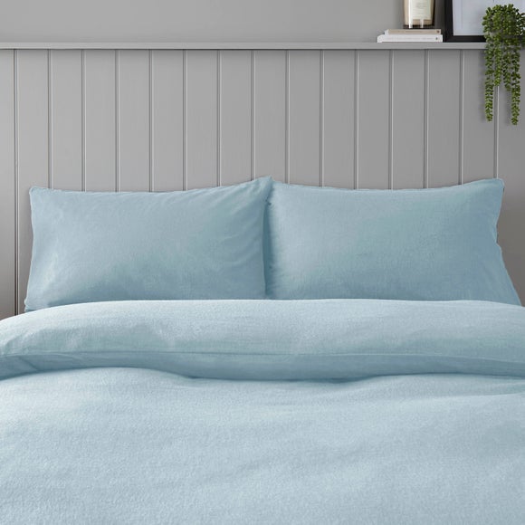 Soft & Cosy 100% Brushed Cotton Kingsize Standard Pillowcase Pair - image 1