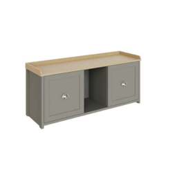 Lancaster Shoe Storage Bench - thumbnail 3