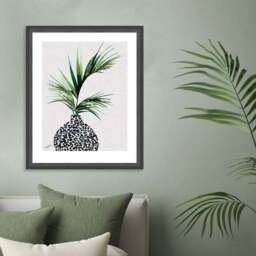 The Art Group Areca Palm Plant Framed Print - thumbnail 4