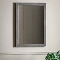 Alora Marbled Rectangle Wall Mirror - thumbnail 1