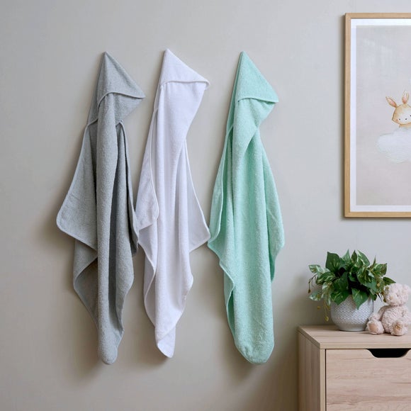 East Coast Set of 3 Hooded Baby Towels - image 1