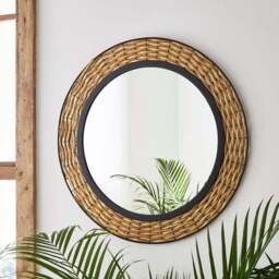Artisan Round Indoor Outdoor Wall Mirror - thumbnail 2