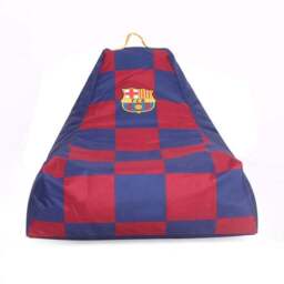Kaikoo Barcelona Football Club Tripod Bean Bag Chair - thumbnail 3