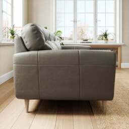 Sven Classic Leather 3 Seater Sofa - thumbnail 2