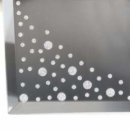 Personalised Mr and Mrs Diamante Glass Photo Frame - thumbnail 5