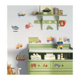 Transportation Peel and Stick Wall Stickers - thumbnail 4