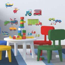 Transportation Peel and Stick Wall Stickers - thumbnail 2
