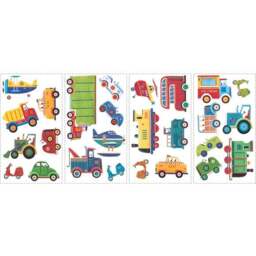 Transportation Peel and Stick Wall Stickers - thumbnail 3