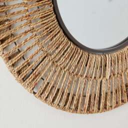 Seagrass Round Wall Mirror - thumbnail 2