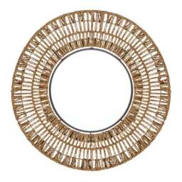 Seagrass Round Wall Mirror - thumbnail 3