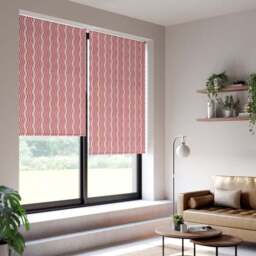 Wiggle Stripe Blackout Made to Measure Roller Blind - thumbnail 3