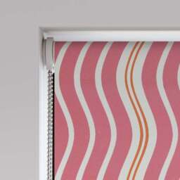 Wiggle Stripe Blackout Made to Measure Roller Blind - thumbnail 4