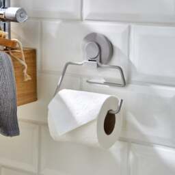 Wire Suction Toilet Roll Holder - thumbnail 1
