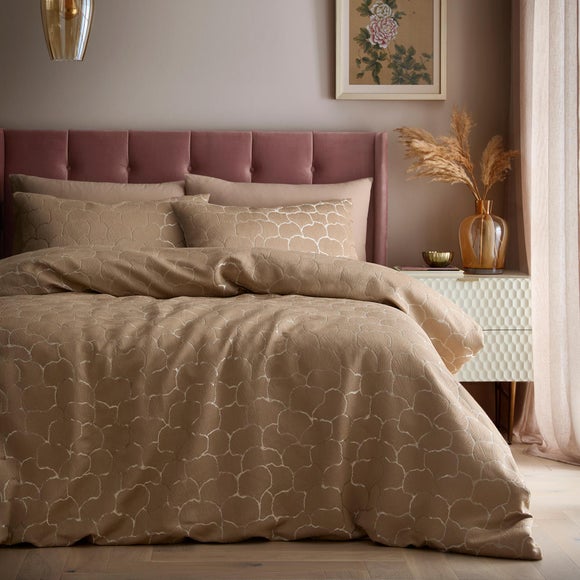 Soiree Ginko Jacquard Duvet Cover & Pillowcase Set - image 1