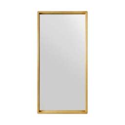 Naturalis Solid Oak Rectangle Full Length Wall Mirror - thumbnail 2