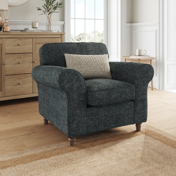 Flori Chunky Chenille Armchair - image 1