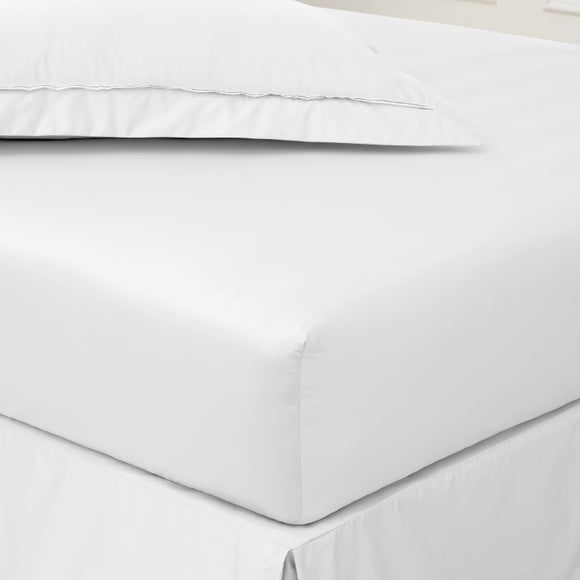 Dorma Luxurious & Silky 500 Thread Count 100% Cotton Sateen Fitted Sheet - image 1