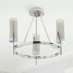 Hotel Chelsea Bathroom Semi Flush Ceiling Light - thumbnail 2