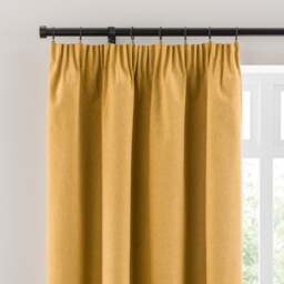 Luna Brushed Pencil Pleat Curtains (Blackout Available)
