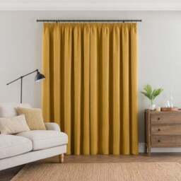 Luna Brushed Pencil Pleat Curtains (Blackout Available) - thumbnail 3