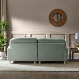 Martha Vintage Velvet Corner Chaise - thumbnail 4