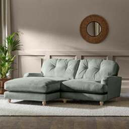 Martha Vintage Velvet Corner Chaise - thumbnail 2