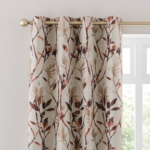 Zen Jacquard Eyelet Curtains - image 1